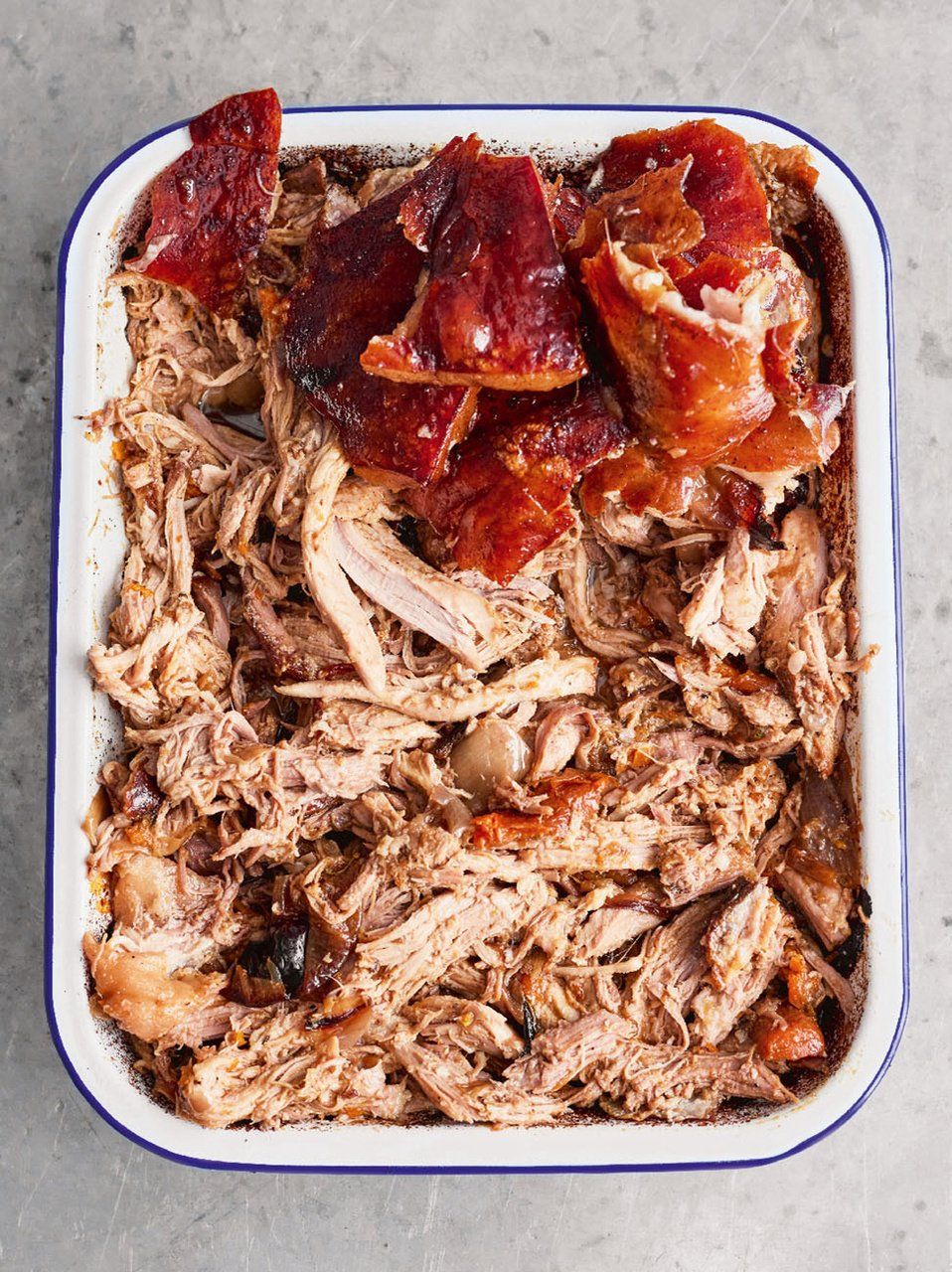 Pork leg pulled outlet pork