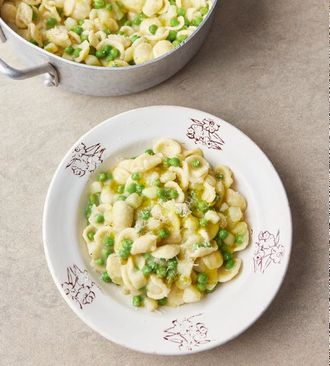 Sweet pea orecchiette