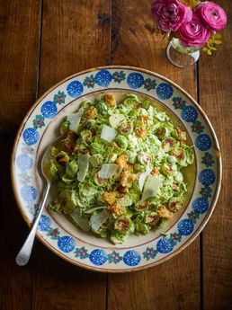 Brussels sprouts Caesar-style