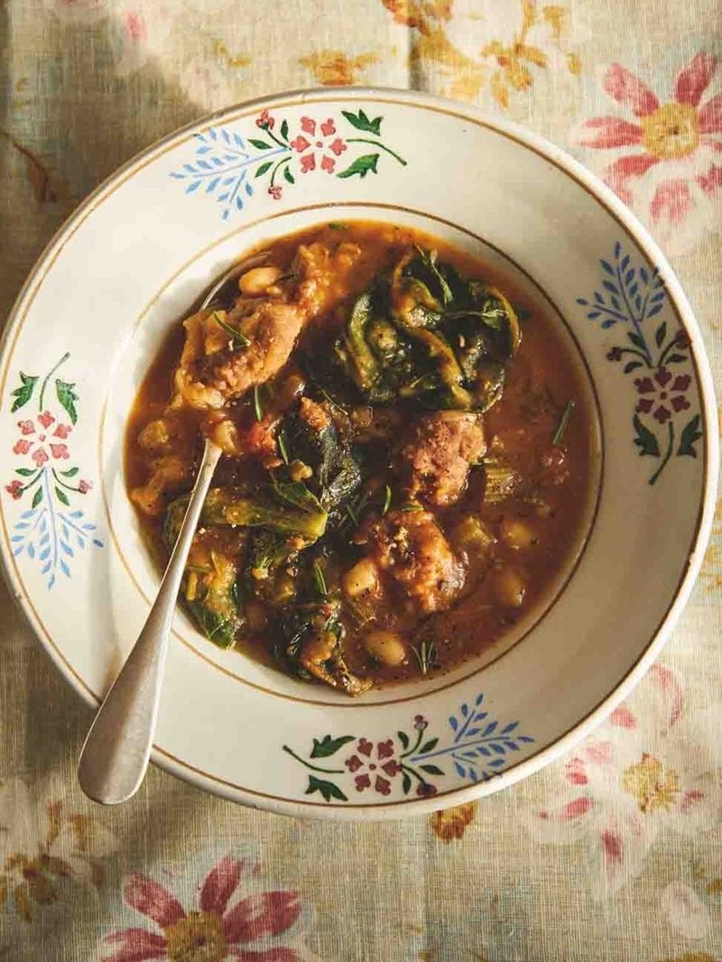 Hearty sausage stew