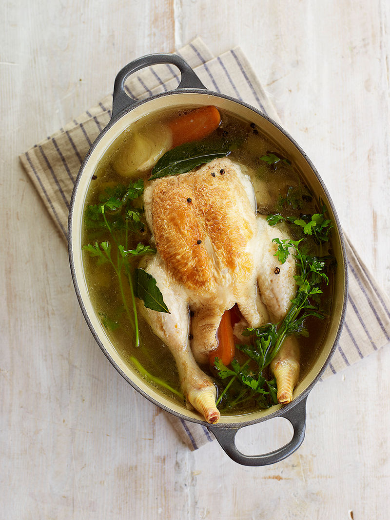 Poached chicken | Chicken recipes | Jamie magazine recipes