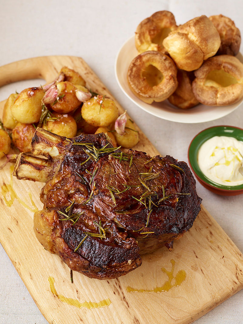 Roast forerib of beef | Beef recipe | Jamie Oliver recipes