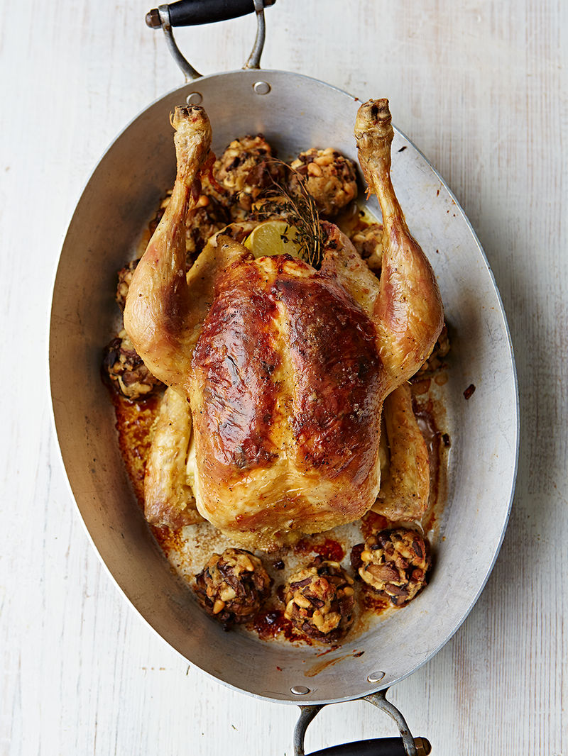 Perfect roast chicken recipe  Jamie Oliver Christmas recipes