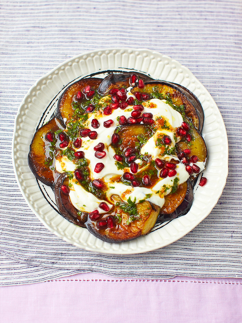 aubergine salad dressing