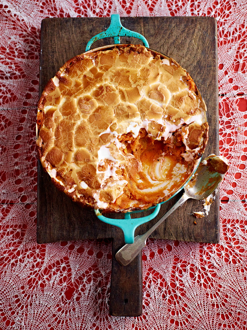 Sweet Potato with Marshmallow | Vegetable Recipes | Jamie Oliver