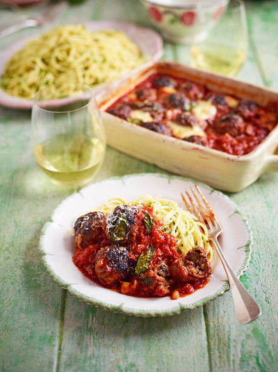 Sicilian meatballs al forno | Lamb Recipes | Jamie Oliver