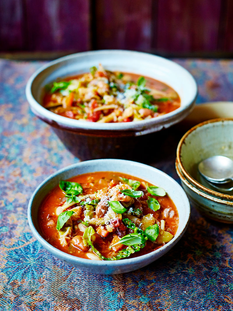 Classic minestrone soup | Vegetables recipes | Jamie Oliver