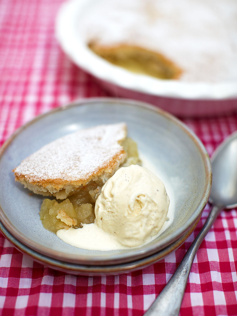 Easy Apple Pudding Cake – Heidi's Apfel-Puddingkuchen
