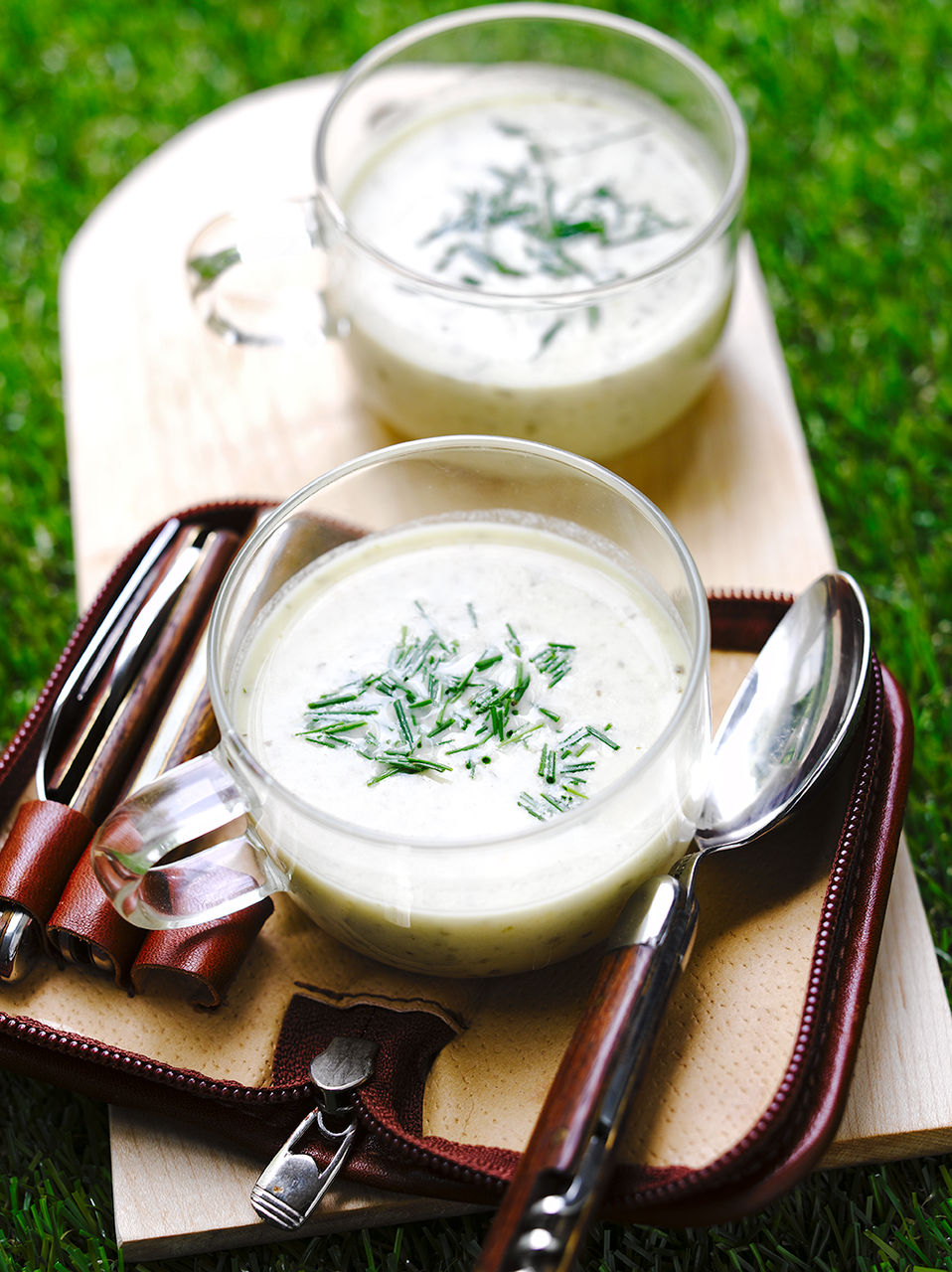 Chilled deals cucumber soup