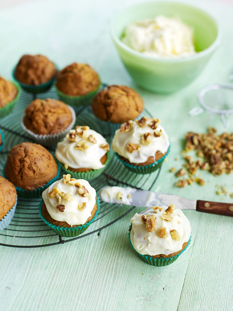 Carrot Cupcakes | Vegetable Recipes | Jamie Oliver