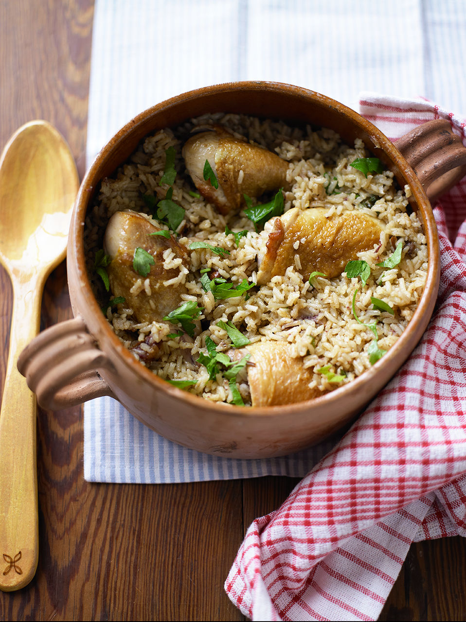 cooked rice for chickens