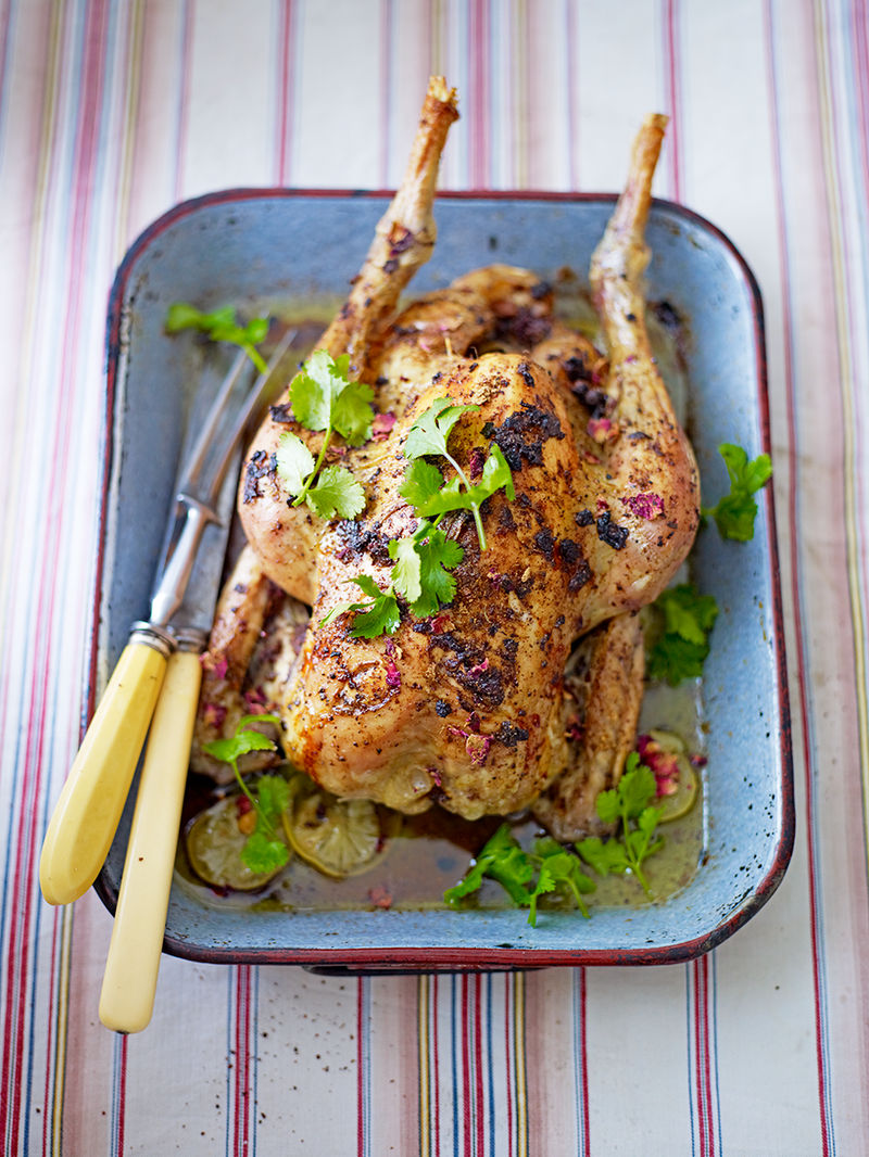 Moroccan-style roast chicken | Chicken recipes | Jamie Oliver