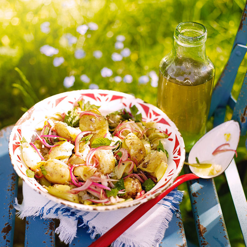 Jersey Royal New Potato Salad // Recipe - Hello MrsShilts