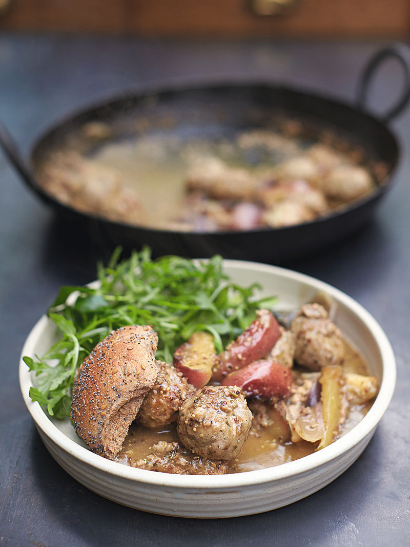 Pork meatball recipe | Jamie Oliver recipes