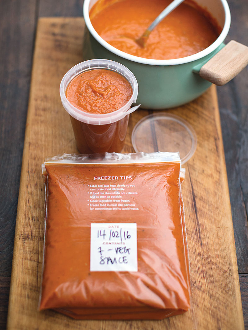7-veg tomato sauce | Vegetable recipe | Jamie Oliver recipes