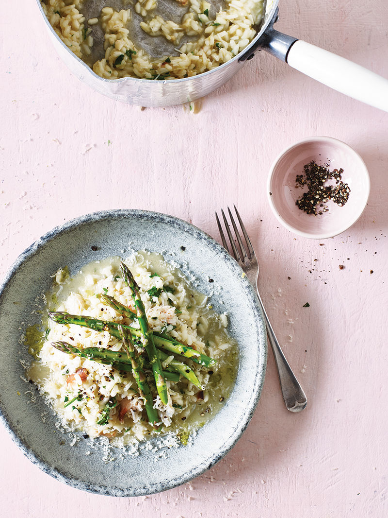 Featured image of post Salmon Risotto Recipe Jamie Oliver Salmon risotto is always a winner and this one uses fish and sweet peas from the freezer