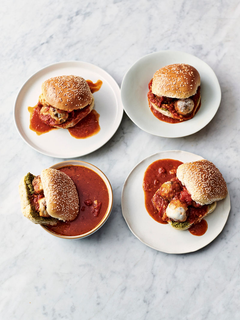 Messy meatball buns | Beef recipes | Jamie Oliver recipes