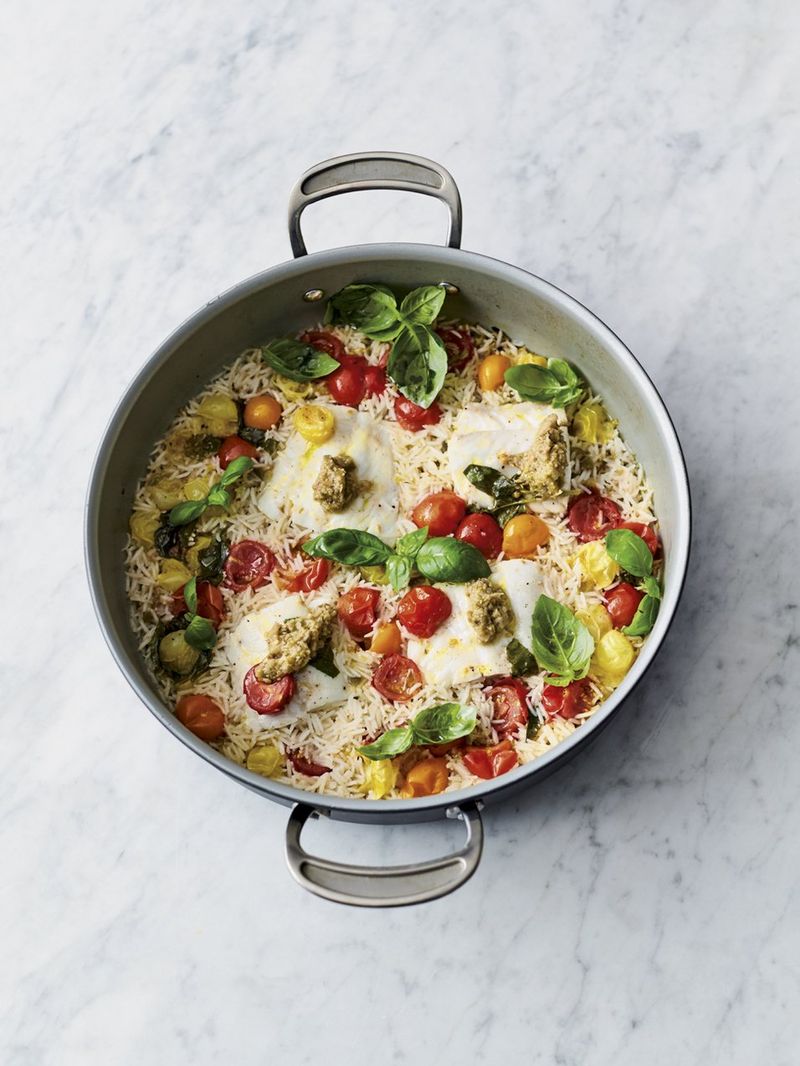 One Pan Fabulous Fish Jamie Oliver Fish Recipes