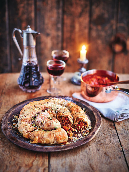 Moroccan M Hanncha Vegan Pie Recipe Jamie Oliver Recipes