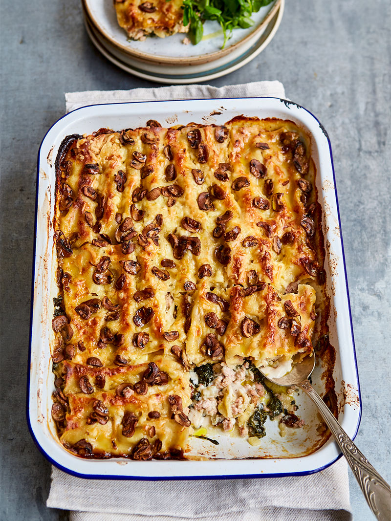 Veal ragù cannelloni | Jamie Oliver baked pasta recipes