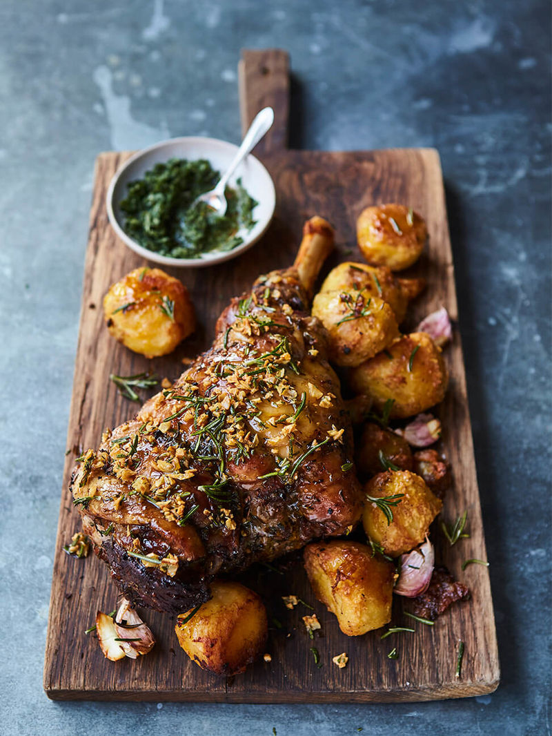 Best roast leg of lamb recipe | Jamie Oliver lamb recipes