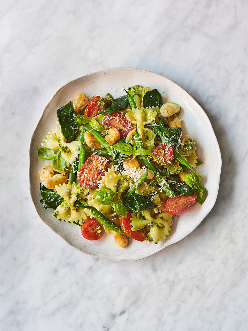 Rocket pistachio pesto pasta Jamie Oliver recipes