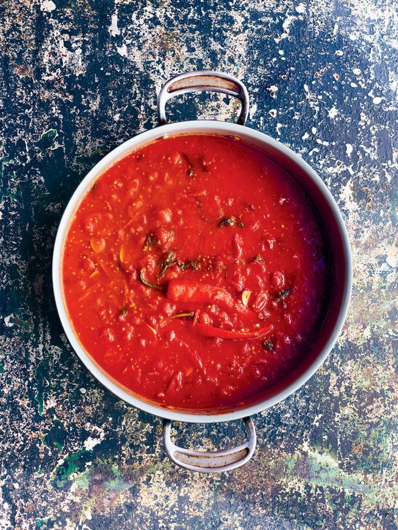 Homemade tomato sauce recipe | Jamie Oliver tomato recipes