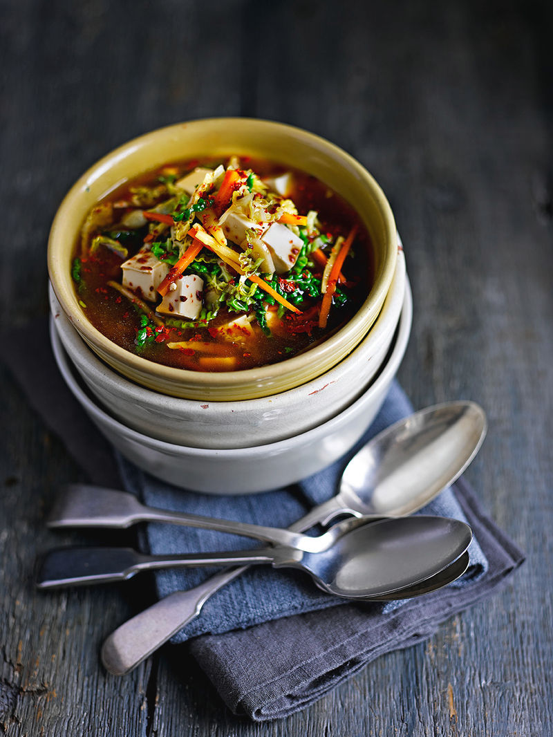 Miso soup recipes | Jamie Oliver vegetarian soup recipes