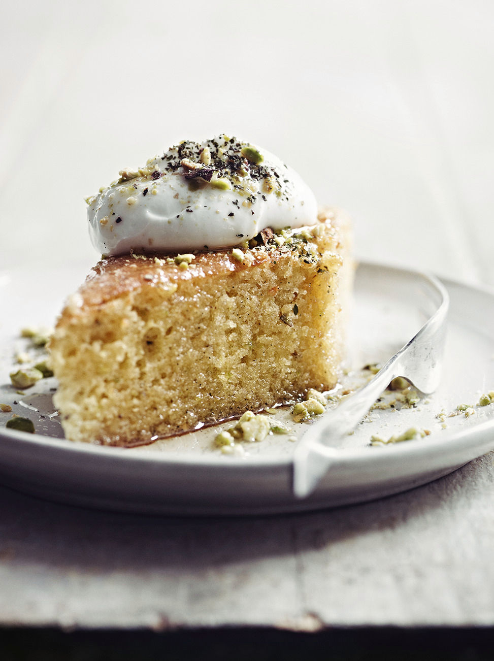 Lime and Pistachio Cake with Cream Cheese Icing | Jessie Bakes Cakes