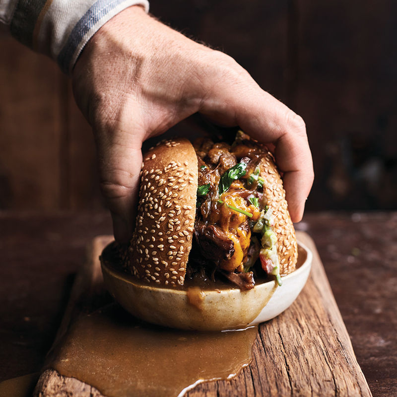 Insanity Burger From 'Jamie Oliver's Comfort Food