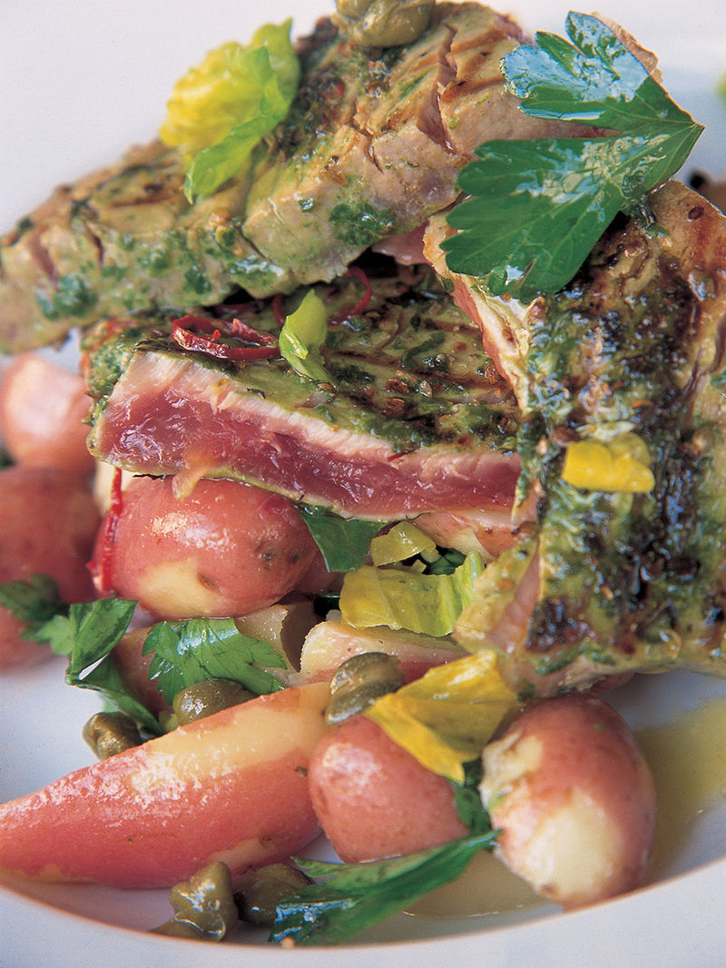 Seared tuna steak | Jamie Oliver fish & seafood recipe