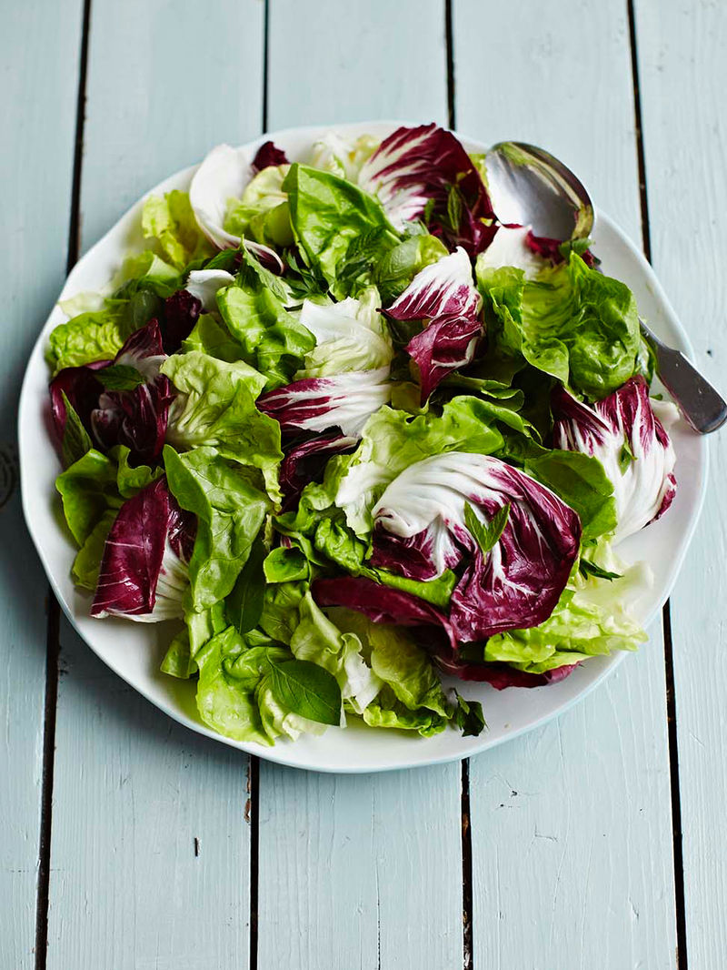 Green Salad with Lemon Dressing, Food Revolution