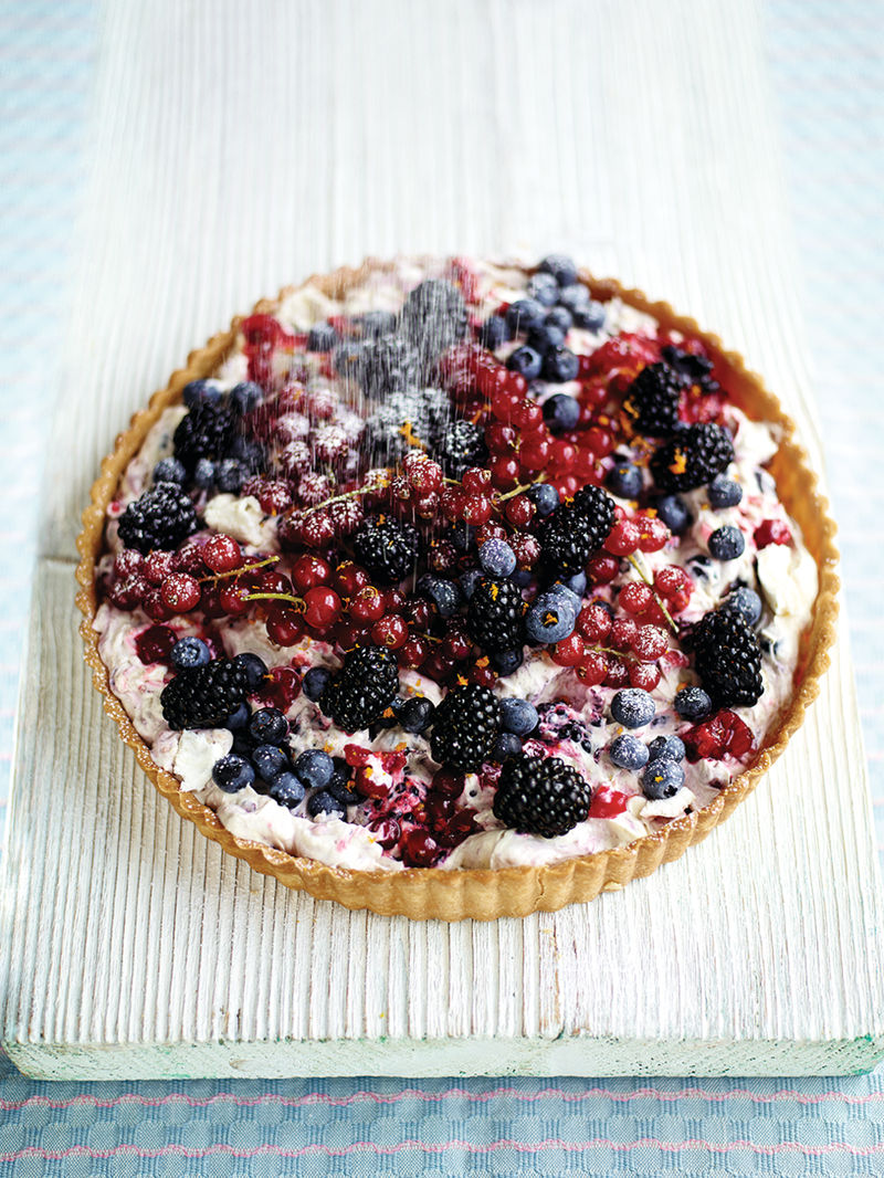 The quickest berry tart | Jamie Oliver dessert recipes