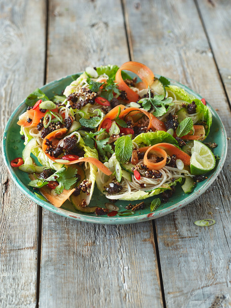 Crispy beef salad recipe | Jamie Oliver recipes