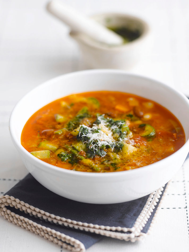 Pistou Soup Vegetable Recipes Jamie Oliver