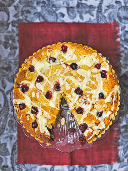 Cranberry bakewell