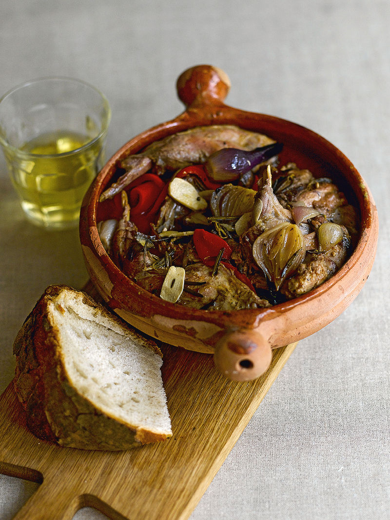 Spanish rabbit stew | Game recipes | Jamie magazine recipes