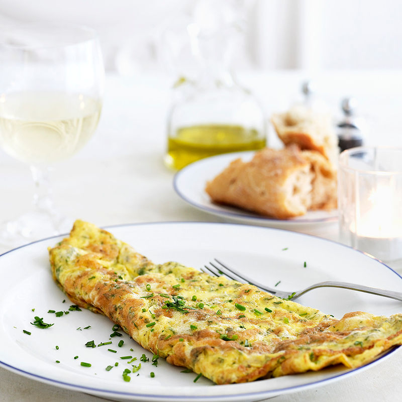 Omelette aux fines herbes image