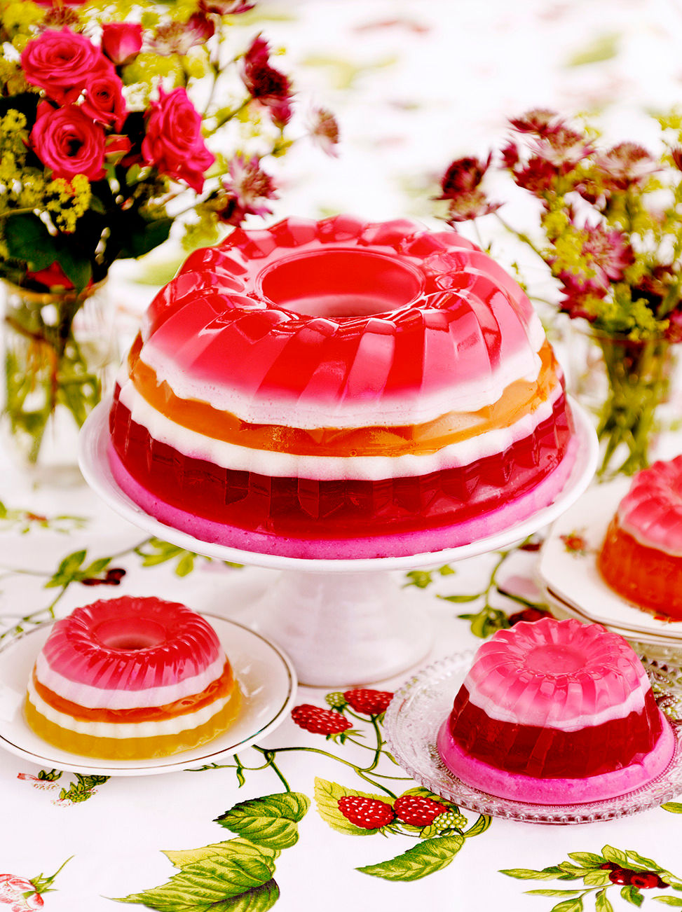 Jelly / agar agar fruit cake, Food & Drinks, Homemade Bakes on Carousell