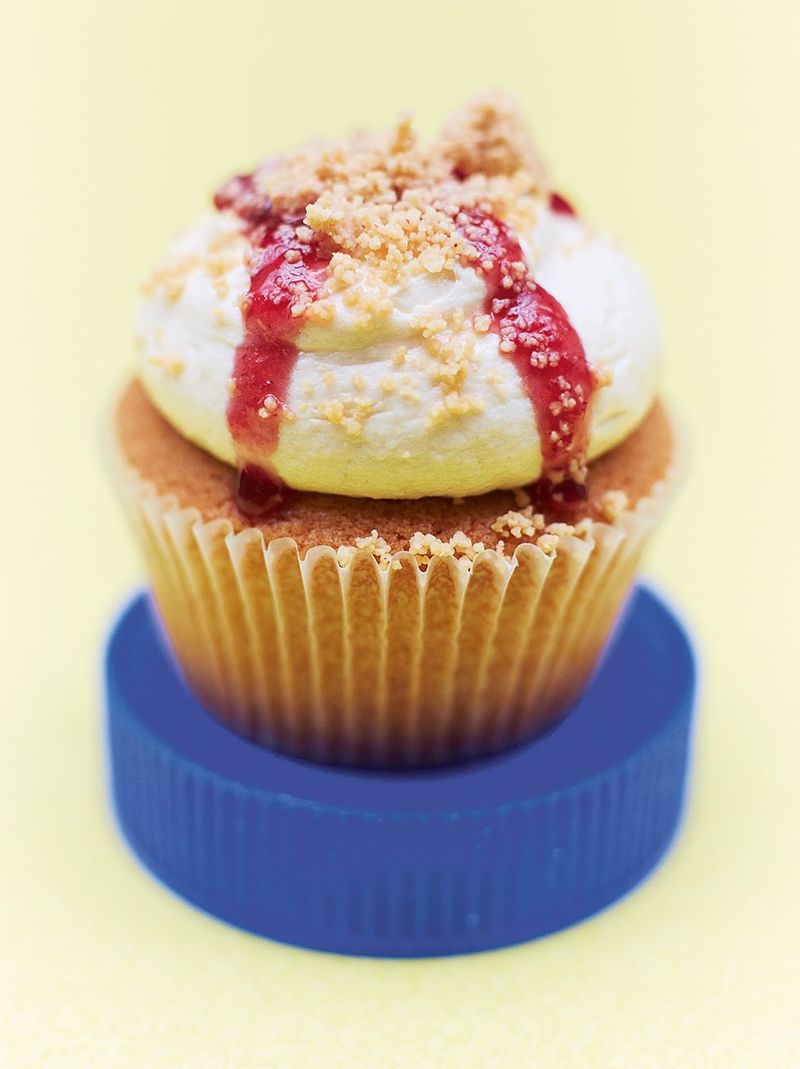 peanut butter and jelly cupcakes