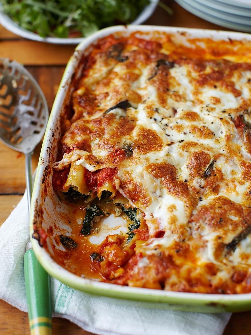 Best Baked Spaghetti Recipe With Ricotta Cheese And Spinach | Deporecipe.co
