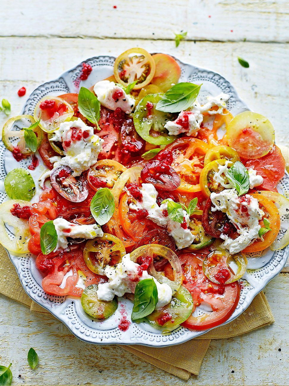 Tomato carpaccio