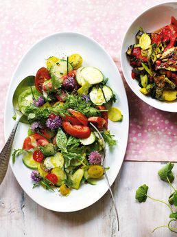Summer ratatouille salad
