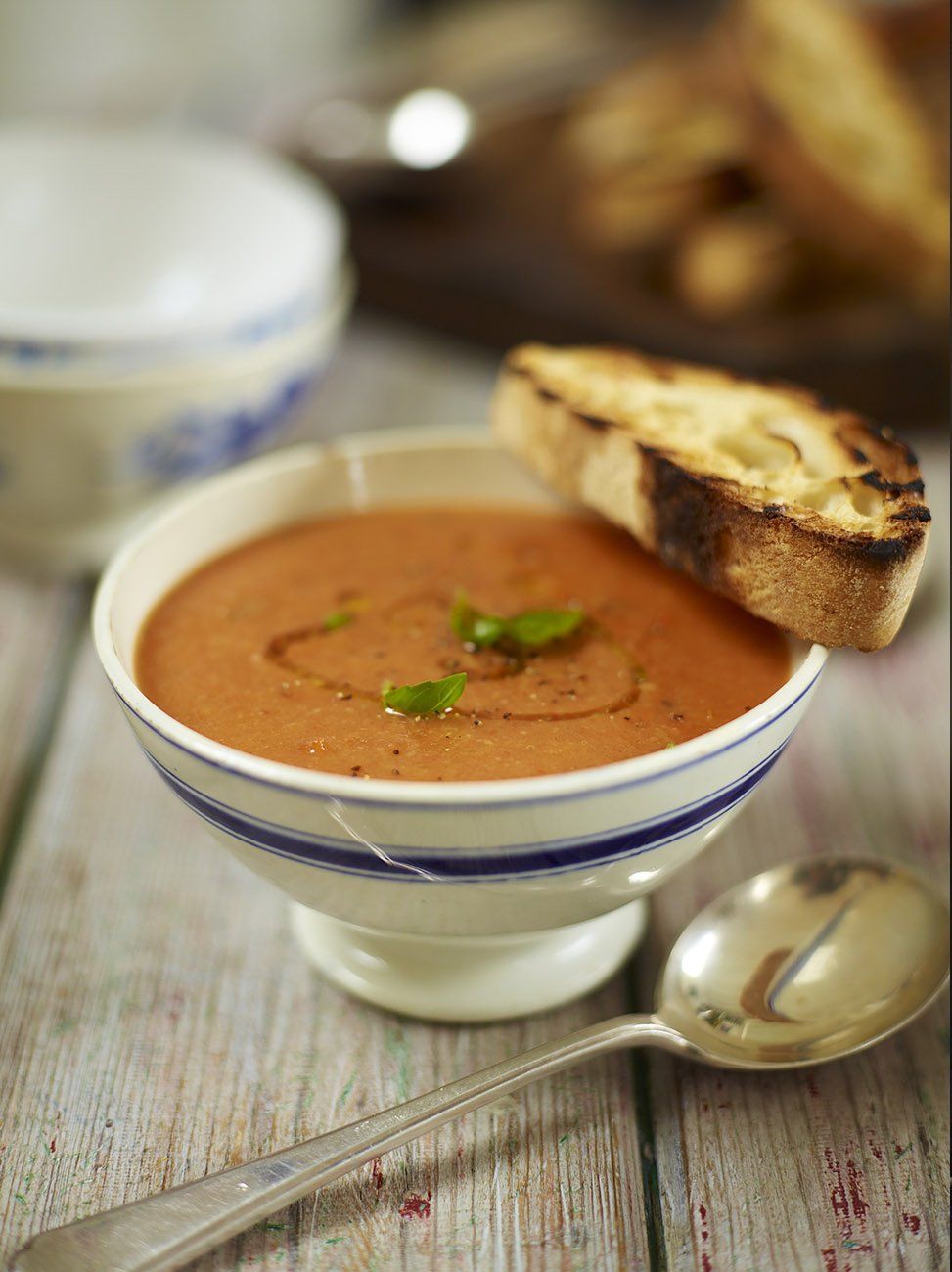 Roast tomato bread soup