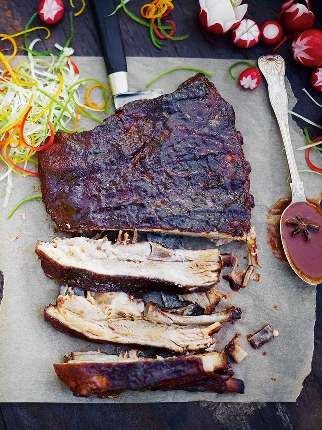 Sticky Chinese Ribs Pork Recipes Jamie Oliver