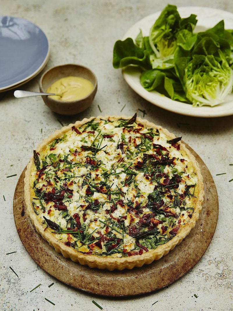 The ultimate spring quiche