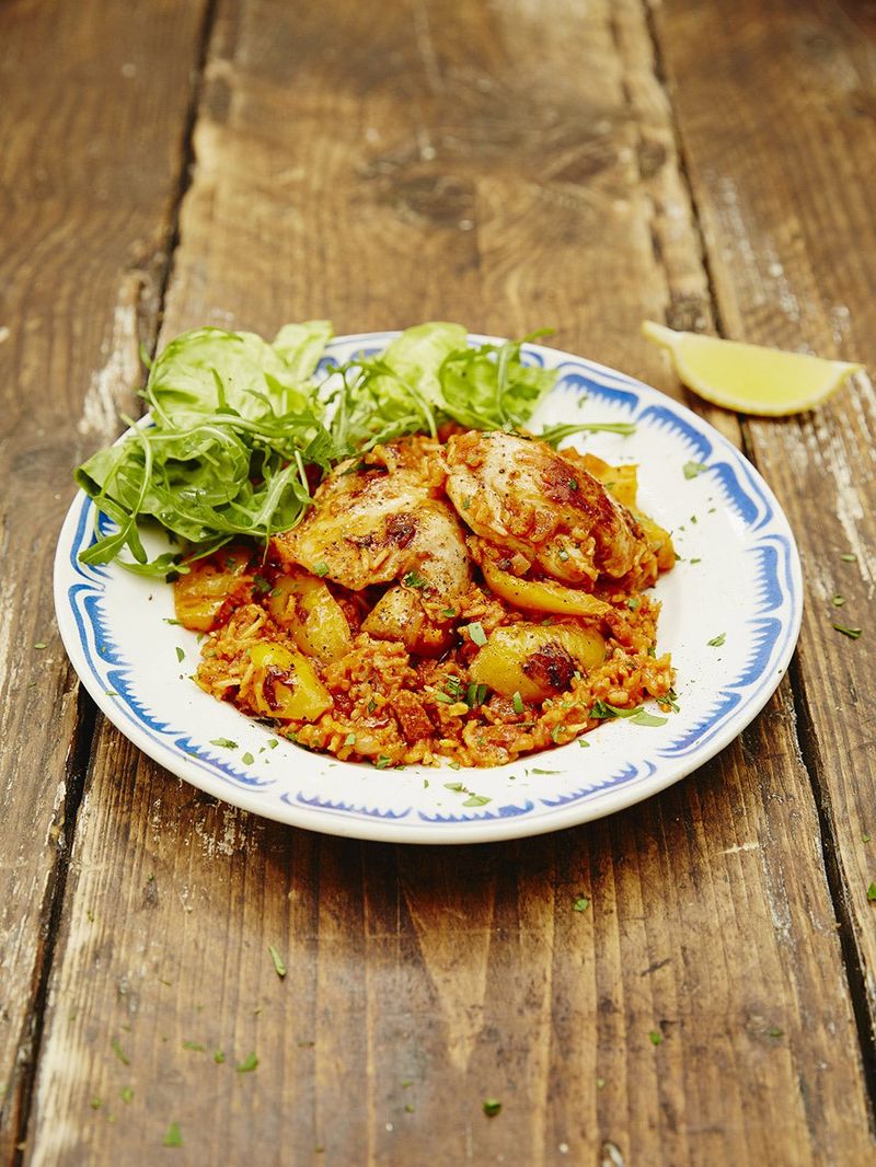 Chicken chorizo recipe | Jamie Oliver recipes
