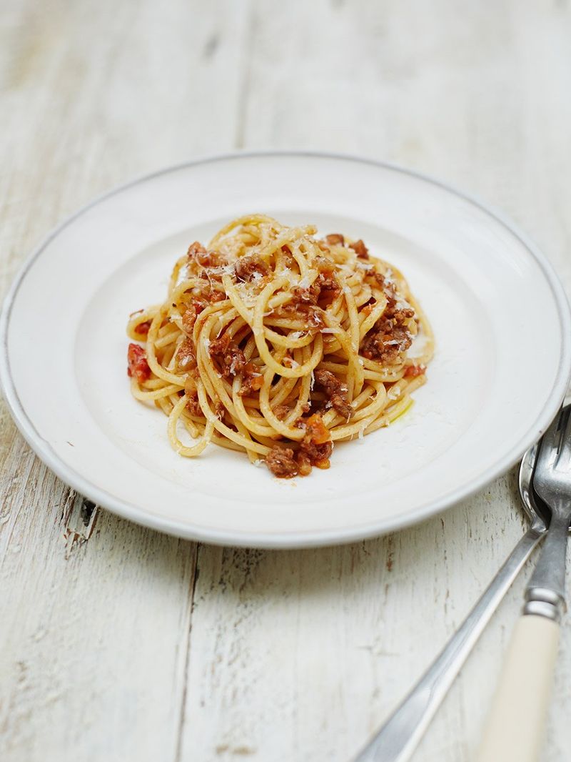 Deliciously Easy Spaghetti Bolognese Recipe Jamie Oliver