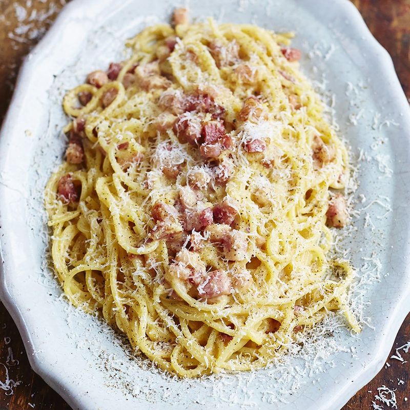 Italian carbonara | Jamie Oliver pasta & risotto recipes