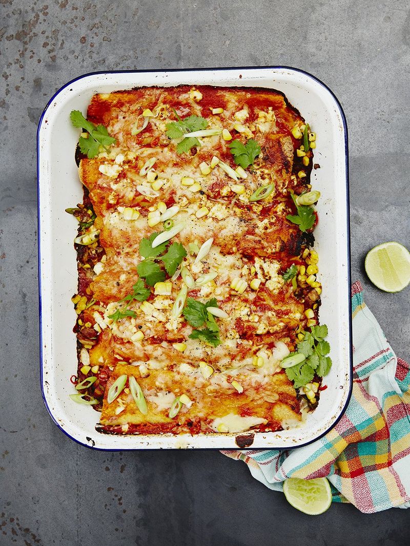 Vegetarian Enchiladas Vegetable Recipes Jamie Oliver Recipes